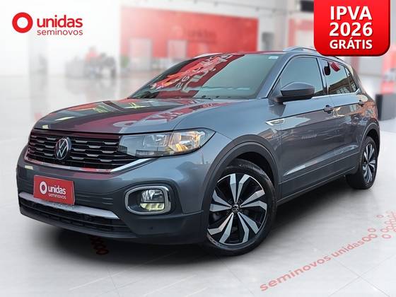 VOLKSWAGEN T-CROSS 1.4 250 TSI TOTAL FLEX HIGHLINE AUTOMÁTICO VOLKSWAGEN T-CROSS 1.4 250 TSI TOTAL FLEX HIGHLINE AUTOMÁTICO